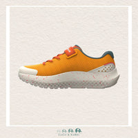 Under Armour Boys' Pre - School Surge 4 AC Running Shoes - Squad Orange (T4), CoCo & KaBri Children's Boutique