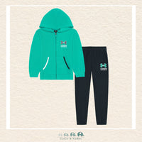 Under Armour: Boys' Rival FZ Hoodie Set - Geode Green, CoCo & KaBri Children's Boutique, Brooks Alberta Canada
