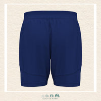 Back view of the Royal Blue Challenger Team Pro shorts showing the sleek, athletic cut and the moisture-wicking material designed for maximum agility and speed | Canada