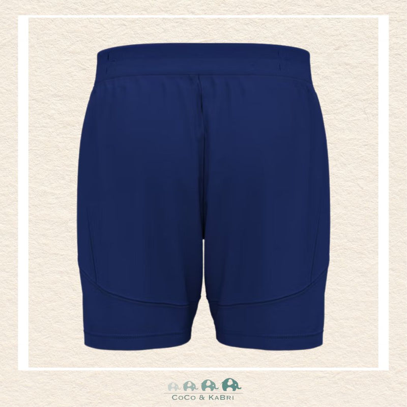 Back view of the Royal Blue Challenger Team Pro shorts showing the sleek, athletic cut and the moisture-wicking material designed for maximum agility and speed | Canada