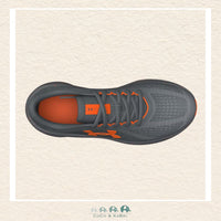 Under Armour Chase AL WIDE Boys' Pre-School Running Shoes - Gray/Orange (Z2), CoCo & KaBri Children's Boutique, Brooks Alberta Canada