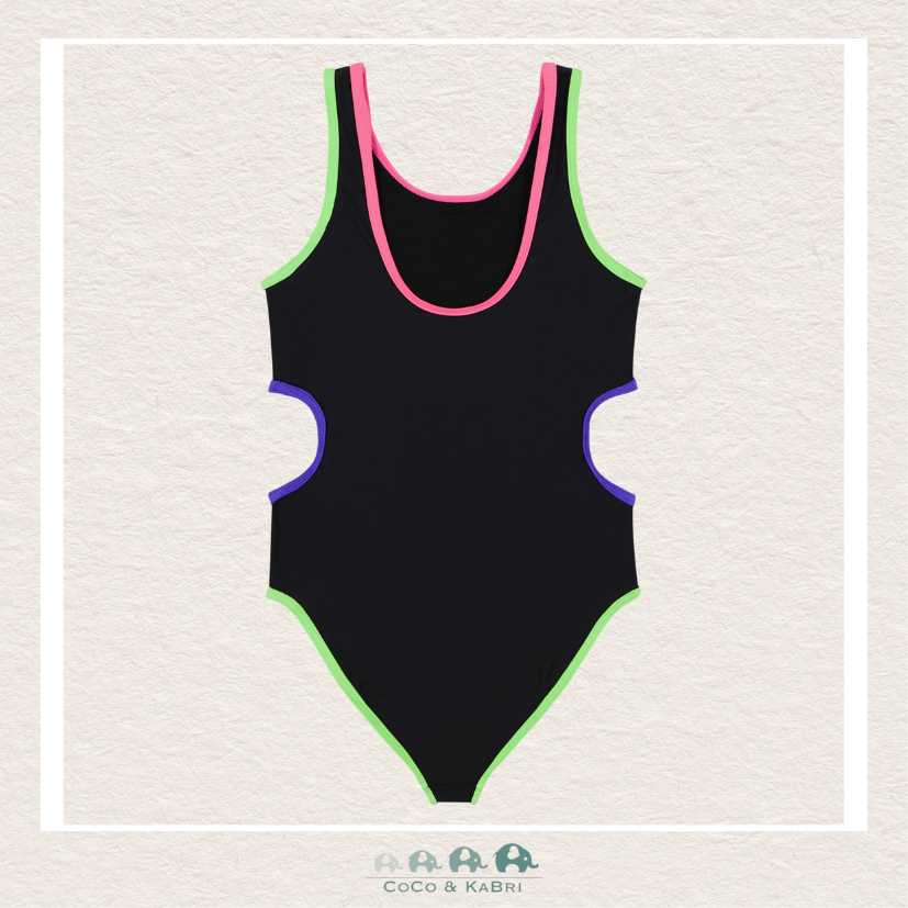 Under Armour: Cut Out Gradient Logo Swimsuit, CoCo & KaBri Children's Boutique