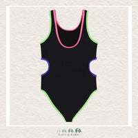 Under Armour: Cut Out Gradient Logo Swimsuit, CoCo & KaBri Children's Boutique