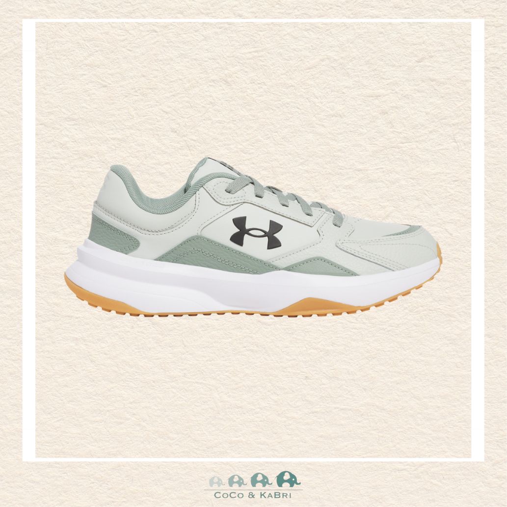Under Armour Edge Leather Men's Training Shoes - Hydro Green, CoCo & KaBri Children's Boutique