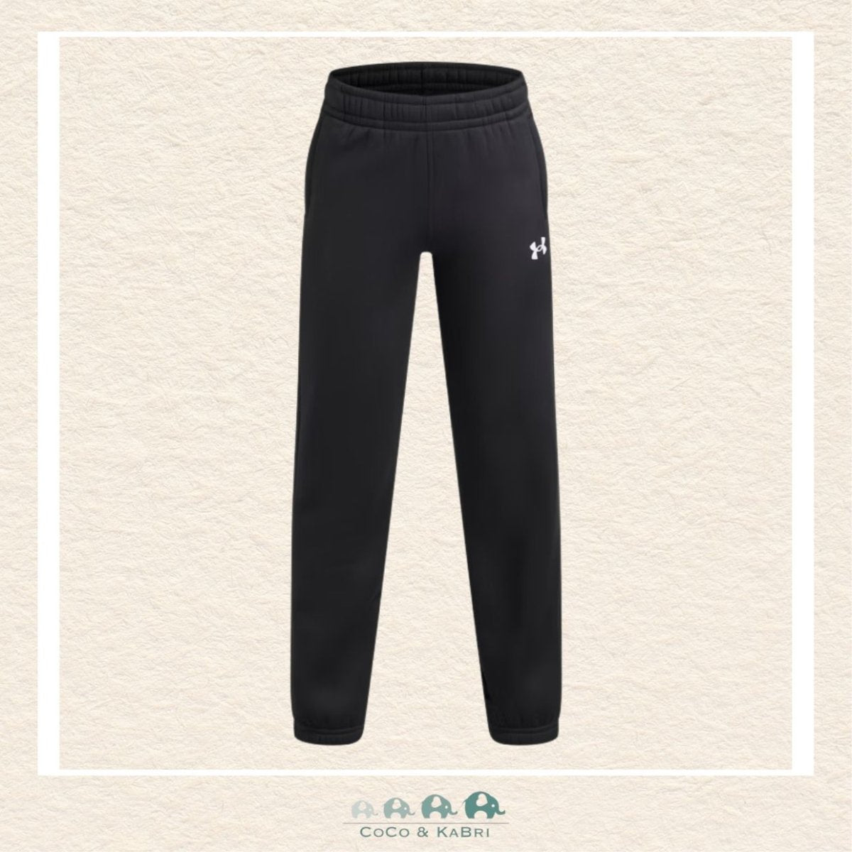Under Armour Fleece Boys' Joggers Black, CoCo & KaBri Children's Boutique, Brooks Alberta Canada