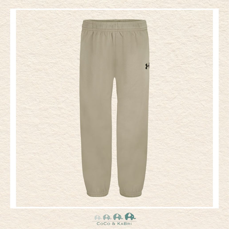 Under Armour Fleece Jogger - Timberwolf Taupe, CoCo & KaBri Children's Boutique, Brooks Alberta Canada