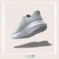 Under Armour Girls' Grade School Rogue 5 Running Shoes - Halo Gray/Metallic Silver (N2), CoCo & KaBri Children's Boutique