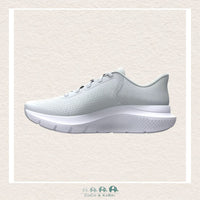 Under Armour Girls' Grade School Rogue 5 Running Shoes - Halo Gray/Metallic Silver (N2), CoCo & KaBri Children's Boutique