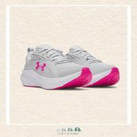 Under Armour: Girls' Grade School Running Shoes Assert 11 WIDE - Halo Gray (Q), CoCo & KaBri Children's Boutique