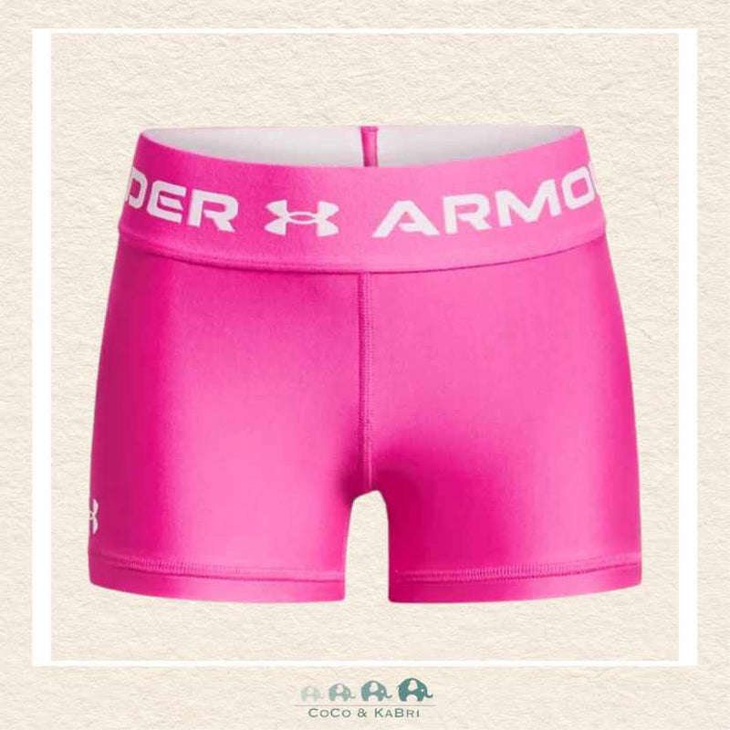 Under Armour: Girls' HeatGear® Shorty - Pink, CoCo & KaBri Children's Boutique