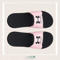 Under Armour Girls' Ignite Select Slides Black/Pink, CoCo & KaBri Children's Boutique