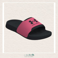 Under Armour Girls' Ignite Select Slides Black/Pink, CoCo & KaBri Children's Boutique