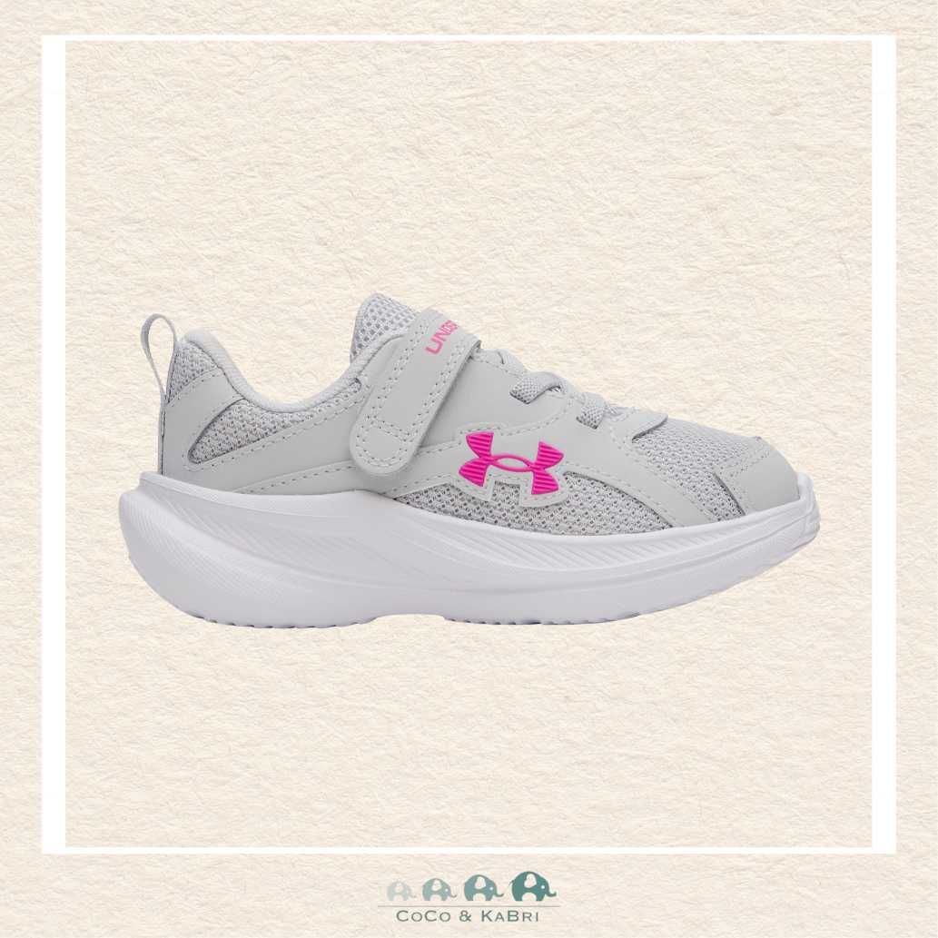 Under Armour: Girls' Infant Running Shoes Assert 11 AC Halo Gray (Q), CoCo & KaBri Children's Boutique
