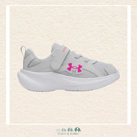 Under Armour: Girls' Infant Running Shoes Assert 11 AC Halo Gray (Q), CoCo & KaBri Children's Boutique