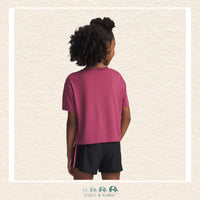Under Armour Girls' Motion Short Sleeve - Fuchsia Tee, CoCo & KaBri Children's Boutique