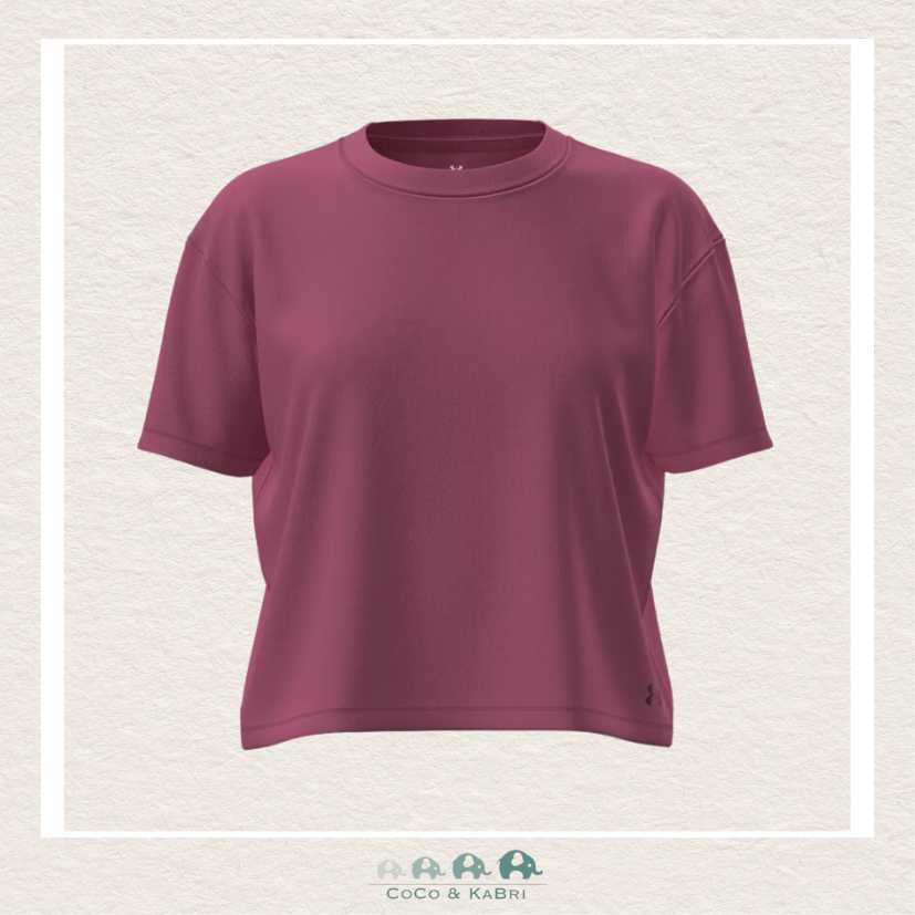 Under Armour Girls' Motion Short Sleeve - Fuchsia Tee, CoCo & KaBri Children's Boutique