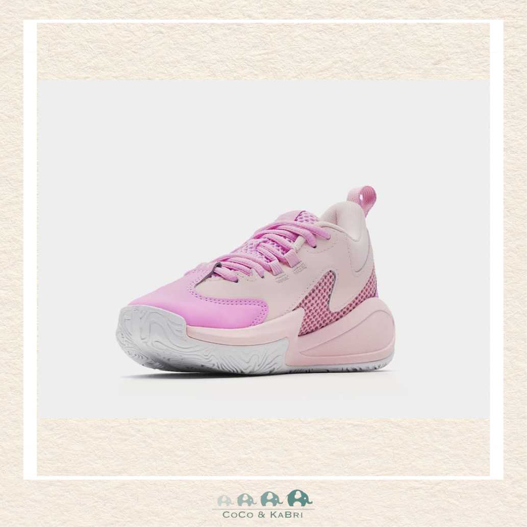 Under Armour: Girls' Pre - School Basketball Shoes Curry 3Z 25 Pink Dusk (N4), CoCo & KaBri Children's Boutique