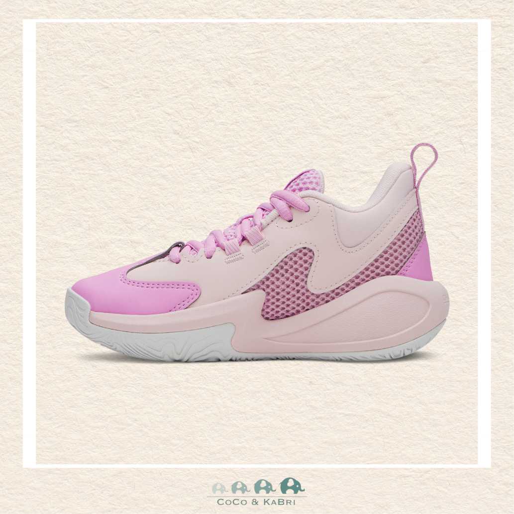 Under Armour: Girls' Pre - School Basketball Shoes Curry 3Z 25 Pink Dusk (N4), CoCo & KaBri Children's Boutique