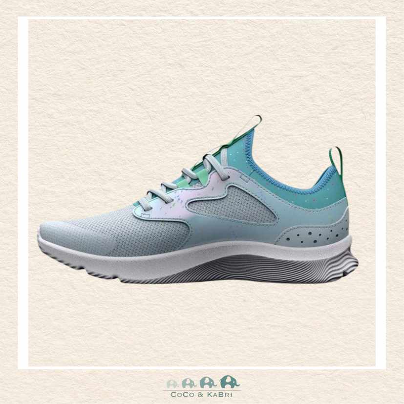Under Armour Girls' Pre-School Infinity 2.0 Printed AL Running Shoes - Halogen Blue. N4-316, CoCo & KaBri Children's Boutique