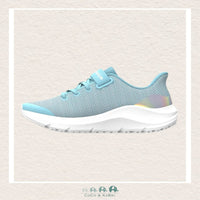 Under Armour Girl's Pre - School Pursuit 4 AC Running Shoes - Iridescent (T2 - 3), CoCo & KaBri Children's Boutique