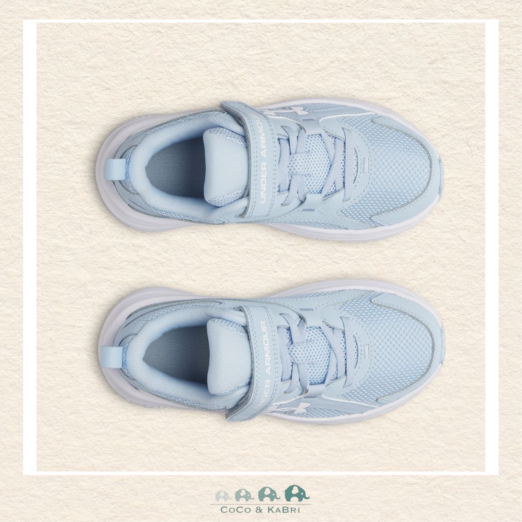 Under Armour: Girls' Pre - School Running Shoes Assert 11 AC Nimbus Blue (B2), CoCo & KaBri Children's Boutique