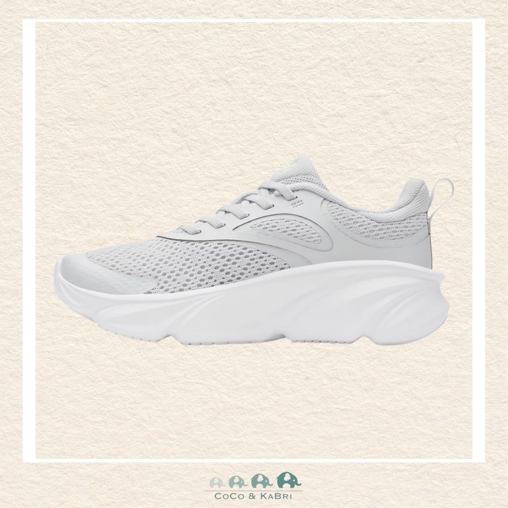 Under Armour: Girls' Pre - School Running Shoes Rogue 6 - Halo Gray (V), CoCo & KaBri Children's Boutique