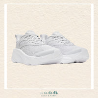 Under Armour: Girls' Pre - School Running Shoes Rogue 6 - Halo Gray (V), CoCo & KaBri Children's Boutique