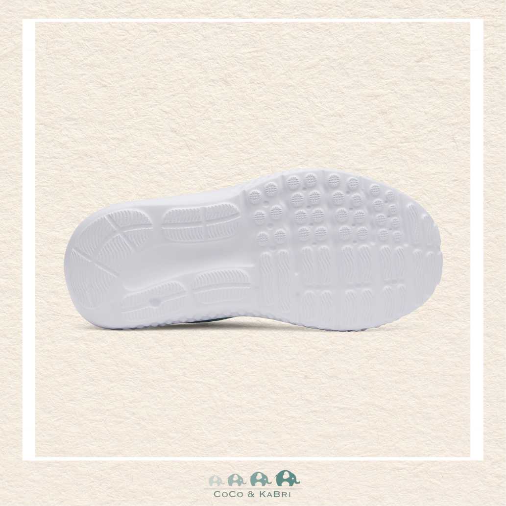 Under Armour: Girls' Pre - School Shoes Surge 4 AC Running Refresh Mint Green/Silver, CoCo & KaBri Children's Boutique