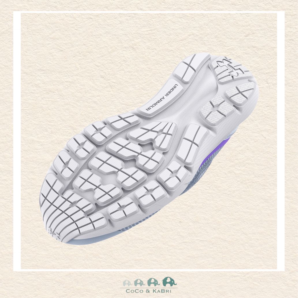 Under Armour Girls' Pre - School Surge 3 AC Running Shoes - Blue (Y1 - 34), CoCo & KaBri Children's Boutique