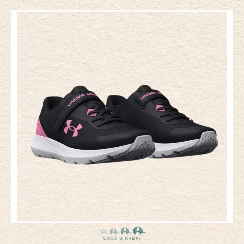 Under Armour: Girls' Pre-School Surge 3 AC Running Shoes (M3-21), CoCo & KaBri Children's Boutique