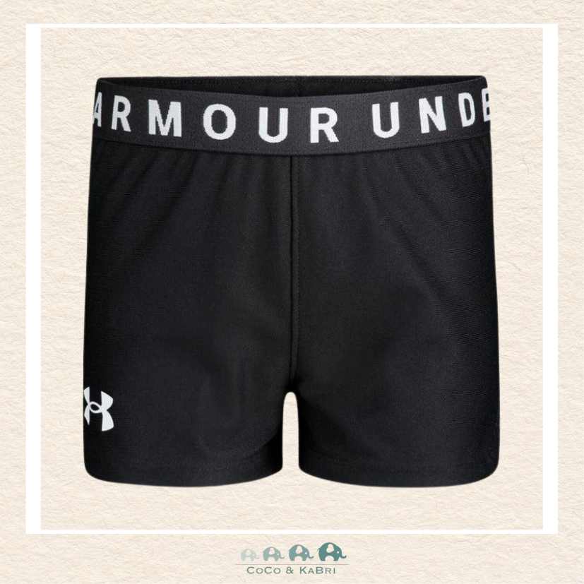 Under Armour Girls Shorts: Play Up - Black, Girls Shorts, CoCo & KaBri, Children's Boutique