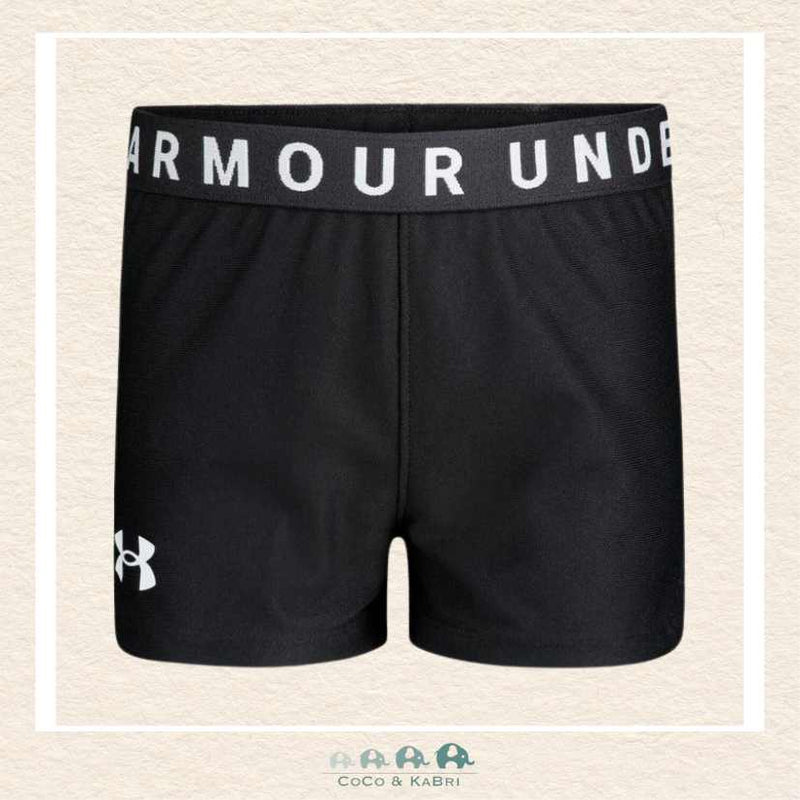 Under Armour Girls Shorts: Play Up - Black, CoCo & KaBri Children's Boutique