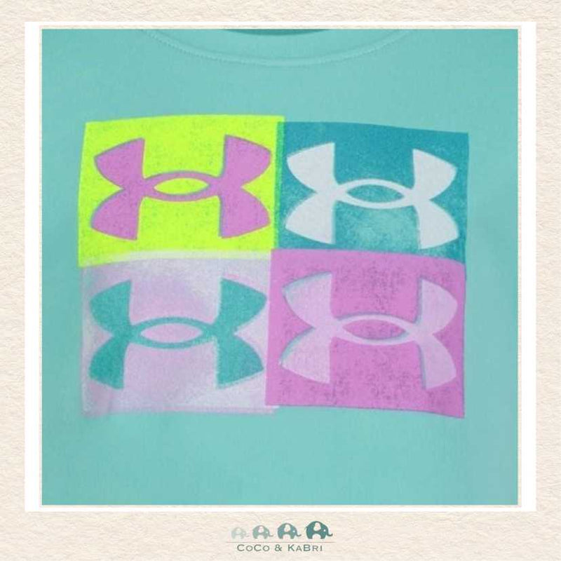 Under Armour Girls Tshirt - Teal, CoCo & KaBri Children's Boutique