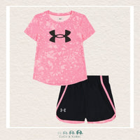 Under Armour: Girls Two Piece Shirt & Short Set - Pink, CoCo & KaBri Children's Boutique