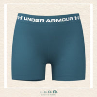 Under Armour Heat Gear Shorty Youth Girls' Shorts - Boundless Blue, CoCo & KaBri Children's Boutique