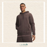 Under Armour: Icon Fleece Men's Hoodie - Peppercorn, CoCo & KaBri Children's Boutique, Brooks Alberta Canada