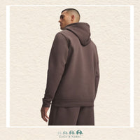 Under Armour: Icon Fleece Men's Hoodie - Peppercorn, CoCo & KaBri Children's Boutique, Brooks Alberta Canada