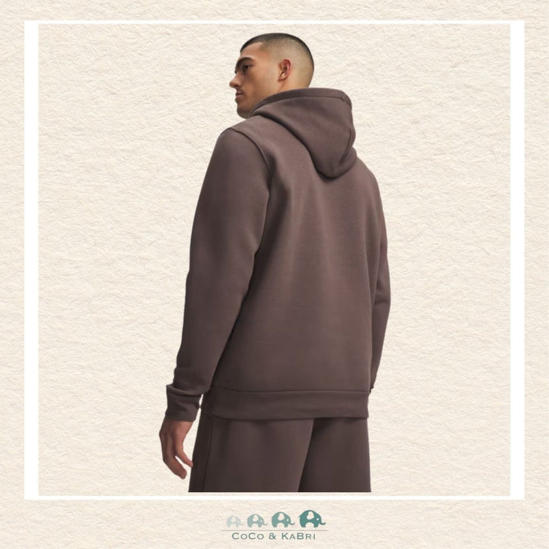 Under Armour: Icon Fleece Men's Hoodie - Peppercorn, CoCo & KaBri Children's Boutique, Brooks Alberta Canada