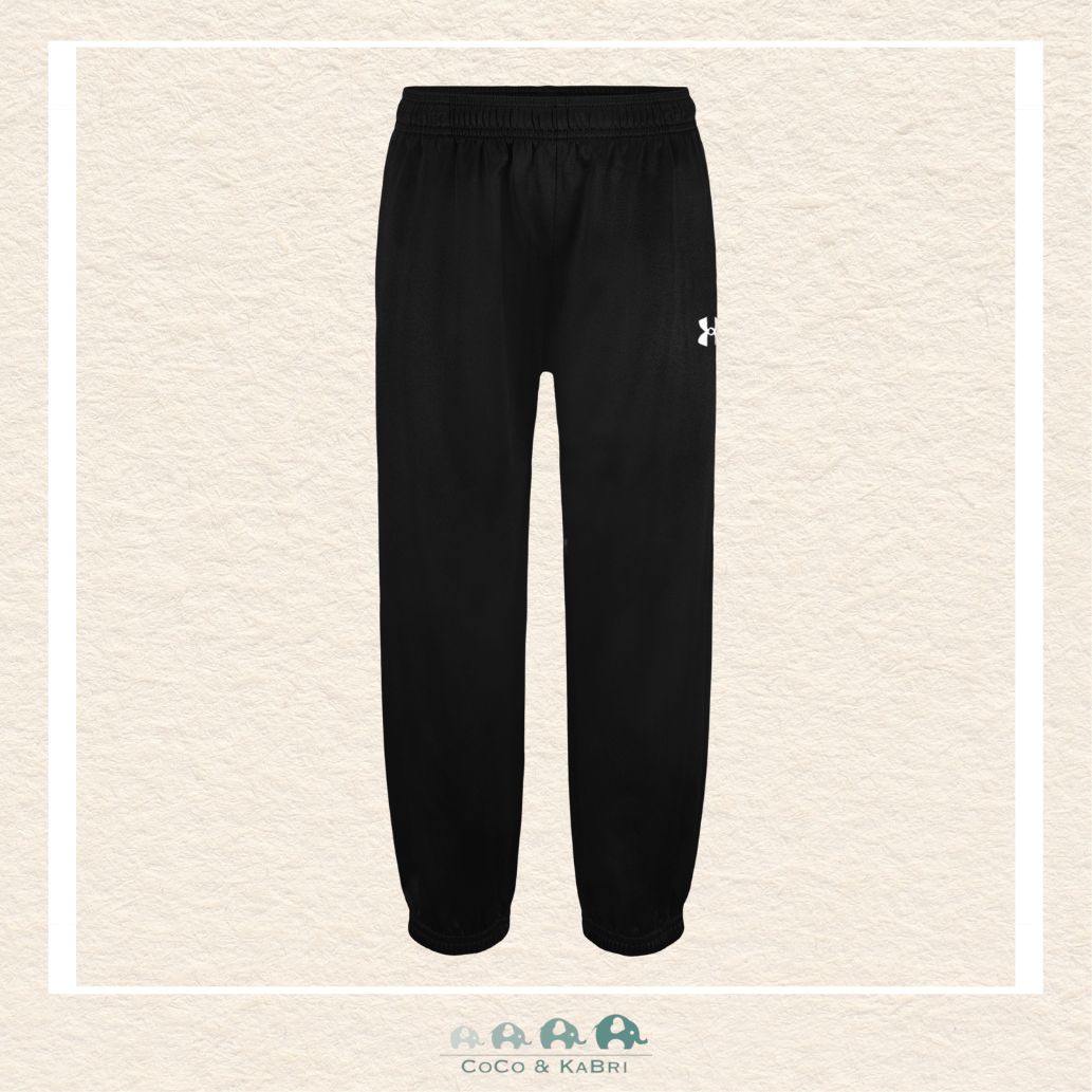 Under Armour: Kids Armour Fleece Jogger - Black, CoCo & KaBri Children's Boutique, Brooks Alberta Canada