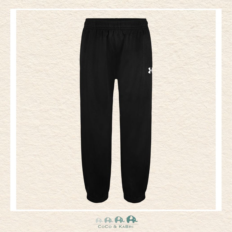 Under Armour: Kids Armour Fleece Jogger - Black, CoCo & KaBri Children's Boutique, Brooks Alberta Canada