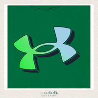 Under Armour: Kids Gradient Logo Short Sleeve Set - Team Kelly Green, CoCo & KaBri Children's Boutique