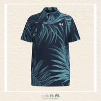 Under Armour Matchplay Printed Youth Boys' Polo - Midnight Navy, CoCo & KaBri Children's Boutique