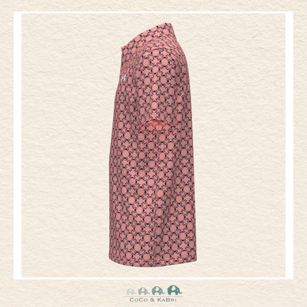 Under Armour Matchplay Printed Youth Boys' Polo - Posh Pink, CoCo & KaBri Children's Boutique