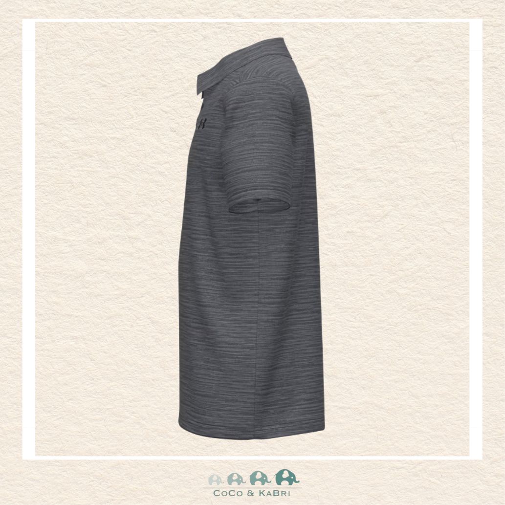 Under Armour Matchplay Youth Boys' Polo - Castlerock Gray, CoCo & KaBri Children's Boutique