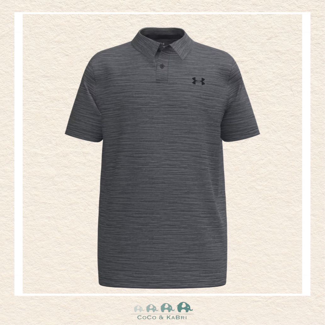 Under Armour Matchplay Youth Boys' Polo - Castlerock Gray, CoCo & KaBri Children's Boutique