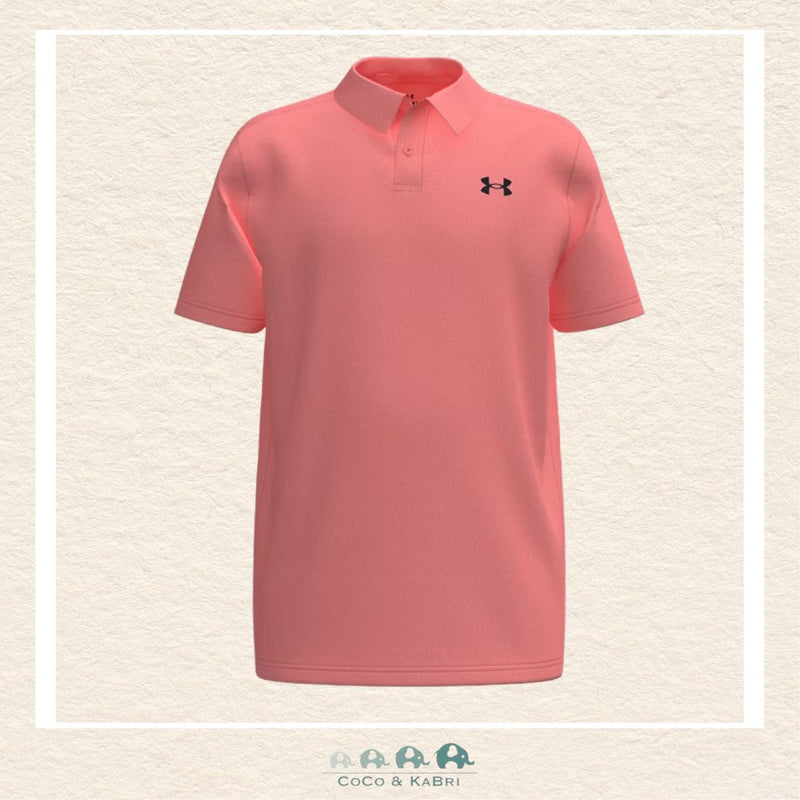 Under Armour Matchplay Youth Boys' Polo - Posh Pink, CoCo & KaBri Children's Boutique