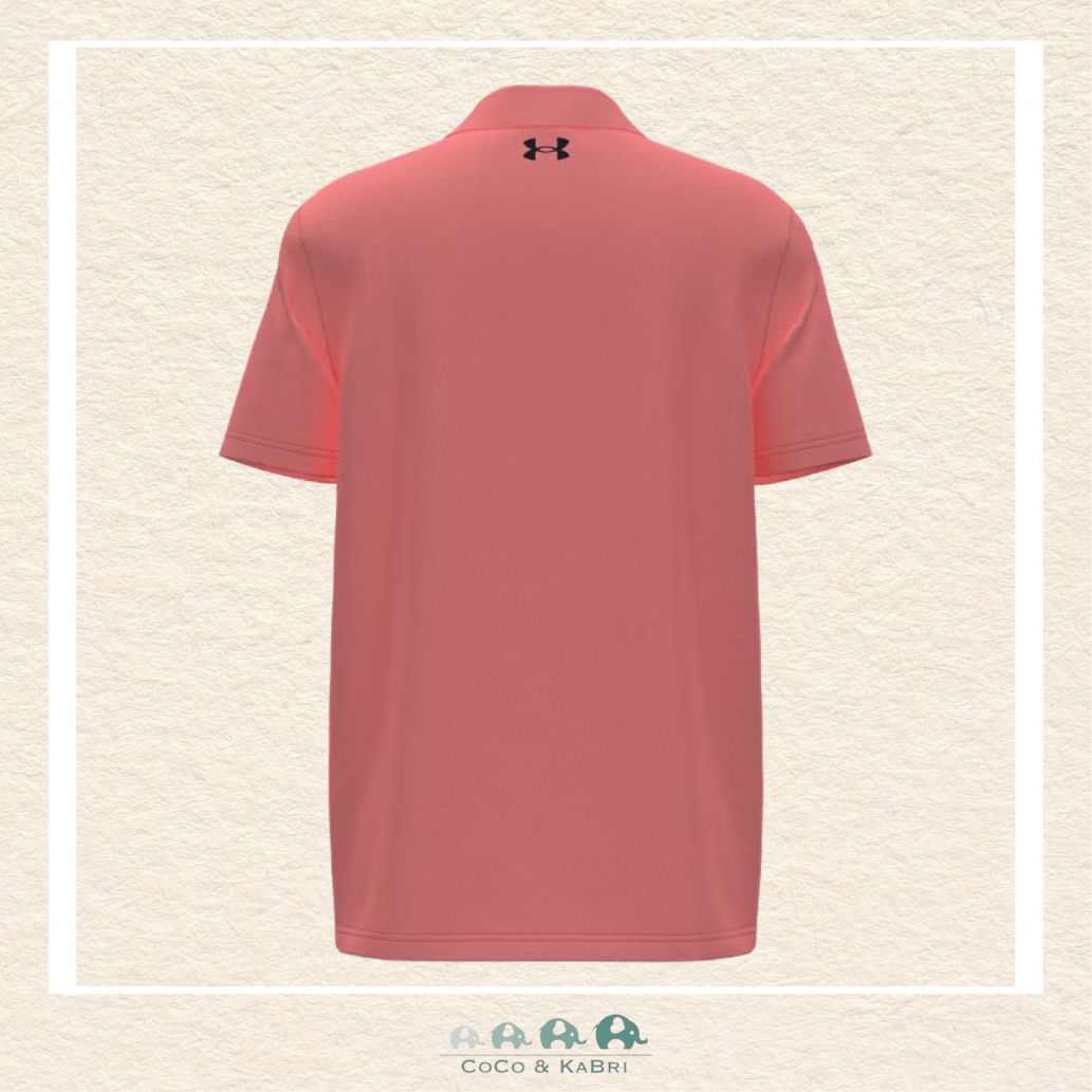 Under Armour Matchplay Youth Boys' Polo - Posh Pink, CoCo & KaBri Children's Boutique