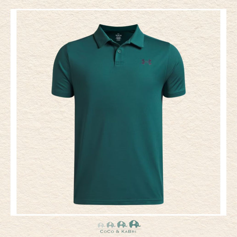Under Armour Matchplay Youth Boys' Polo - Rack Green, CoCo & KaBri Children's Boutique