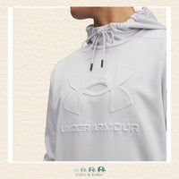 Under Armour: Men's Armour Fleece Graphic Hoodie - Halo Gray, CoCo & KaBri Children's Boutique