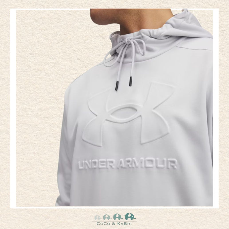 Under Armour: Men's Armour Fleece Graphic Hoodie - Halo Gray, CoCo & KaBri Children's Boutique